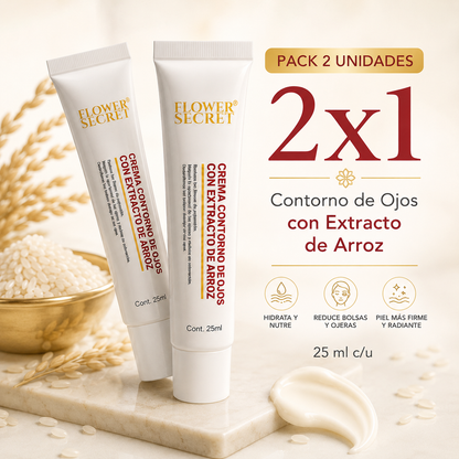 Contorno de Ojos con Extracto de Arroz 2x1