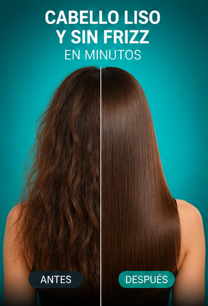 Cepillo Alisador Anti Frizz