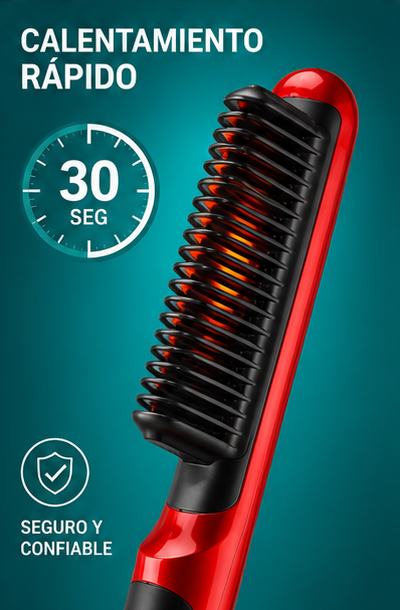 Cepillo Alisador Anti Frizz
